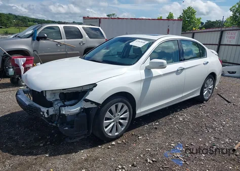 2015 Honda Accord Ex-L V-6 из США, поврежденный, VIN 1HGCR3F8XFA011898